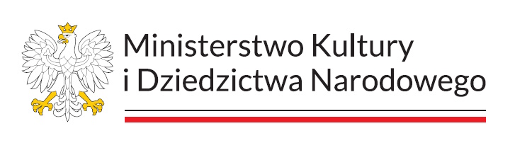 Logo "Ministerstwo Kultury i Dziedzictwa Narodowego"